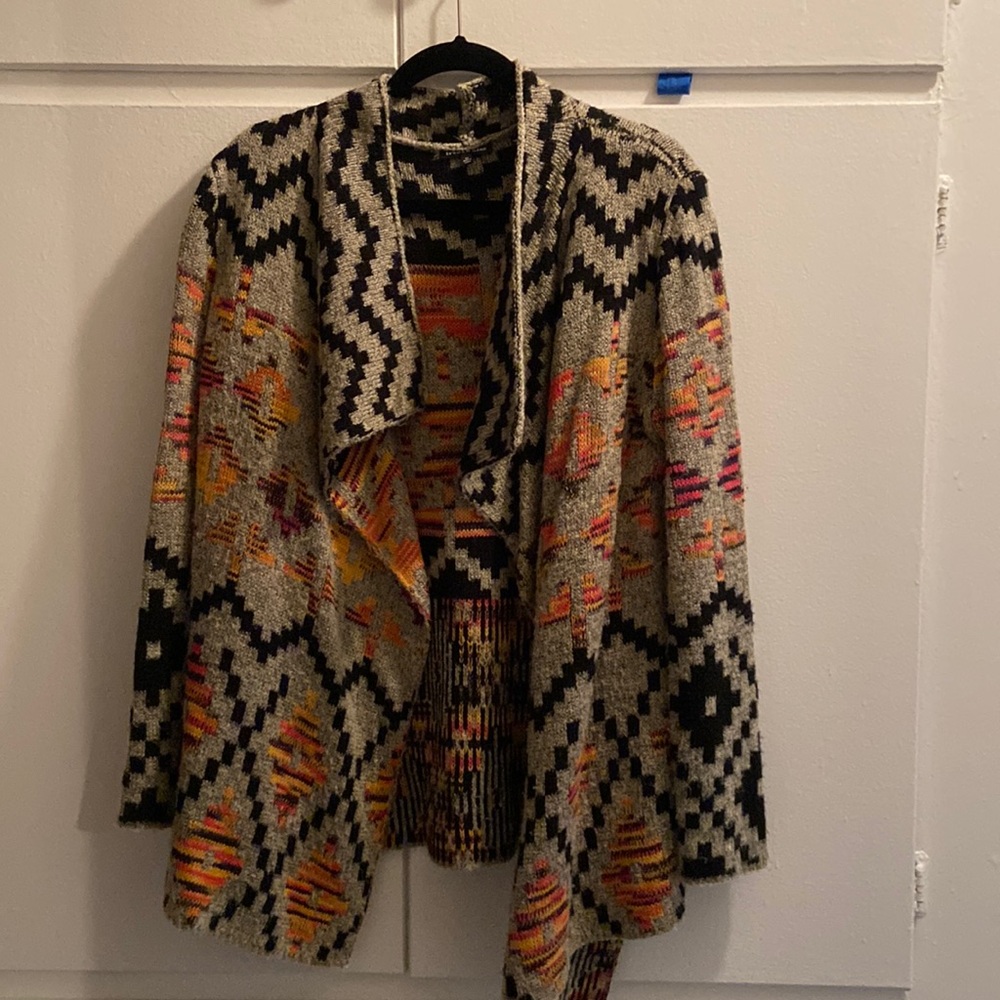French Kiss s/m Aztec cardigan
